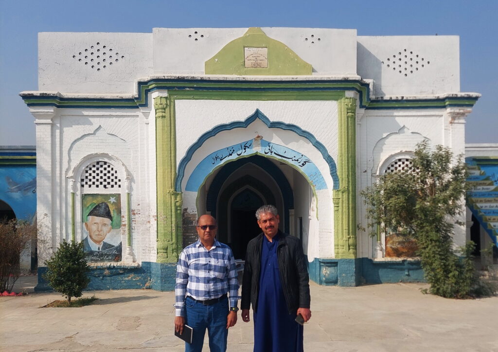 Mr Masood Al Rauf, the headmaster Hira Singh Khalsa School Munday. 